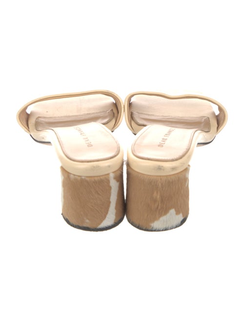 Dear Frances Leather Slides