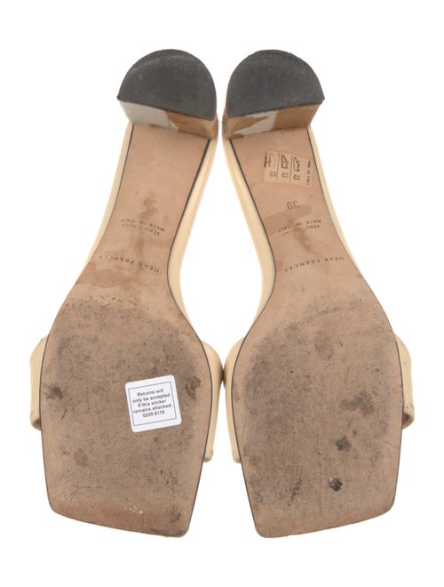 Dear Frances Leather Slides