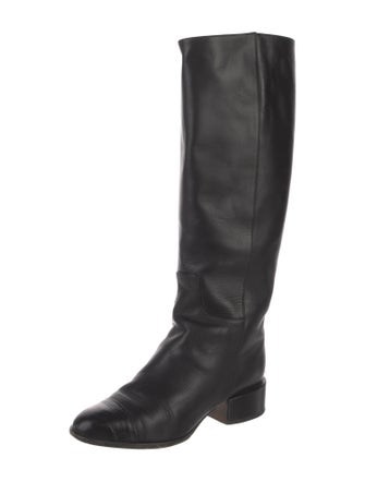Dear Frances Leather Riding Boots