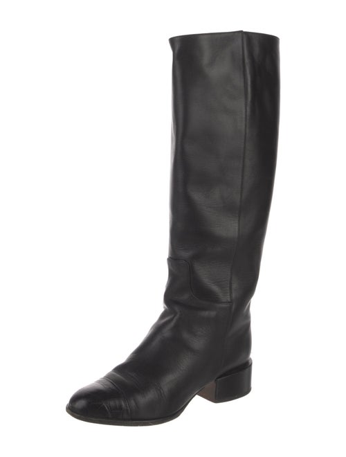 Dear Frances Leather Riding Boots