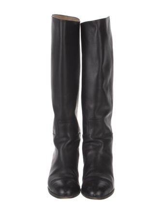 Dear Frances Leather Riding Boots