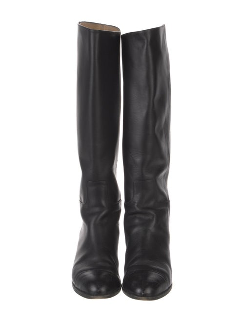 Dear Frances Leather Riding Boots