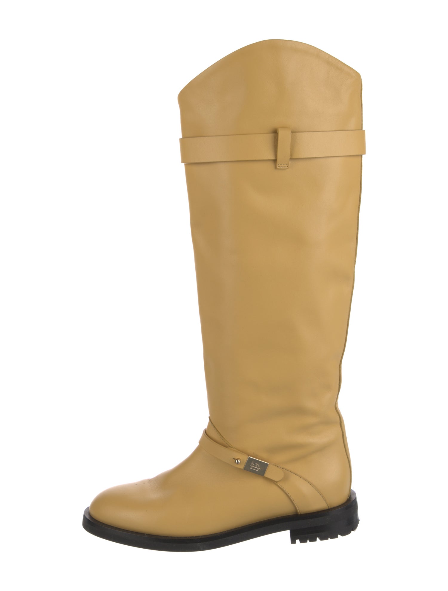 Dear Frances Leather Riding Boots