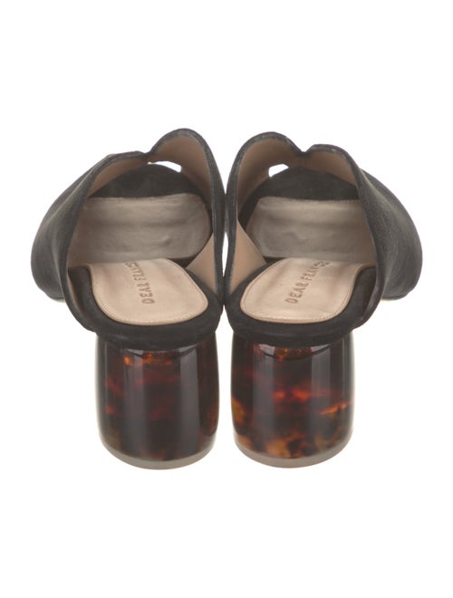 Dear Frances Suede Slides