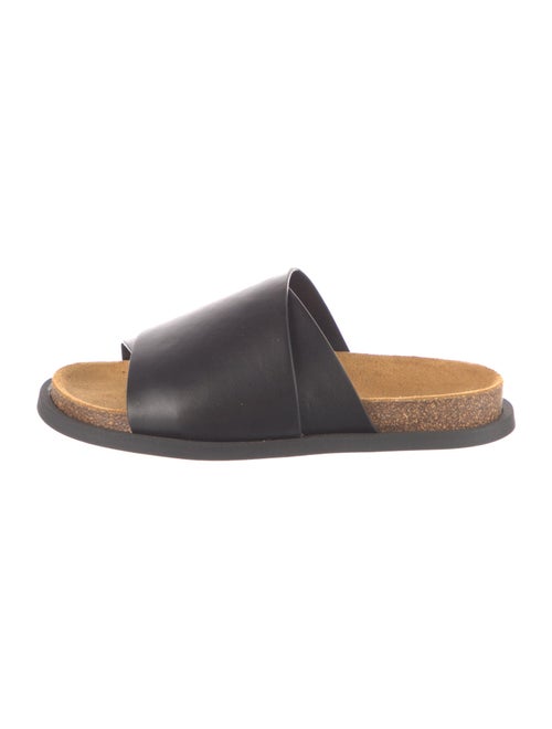 Dear Frances Leather Slides