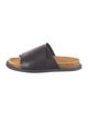 Dear Frances Leather Slides