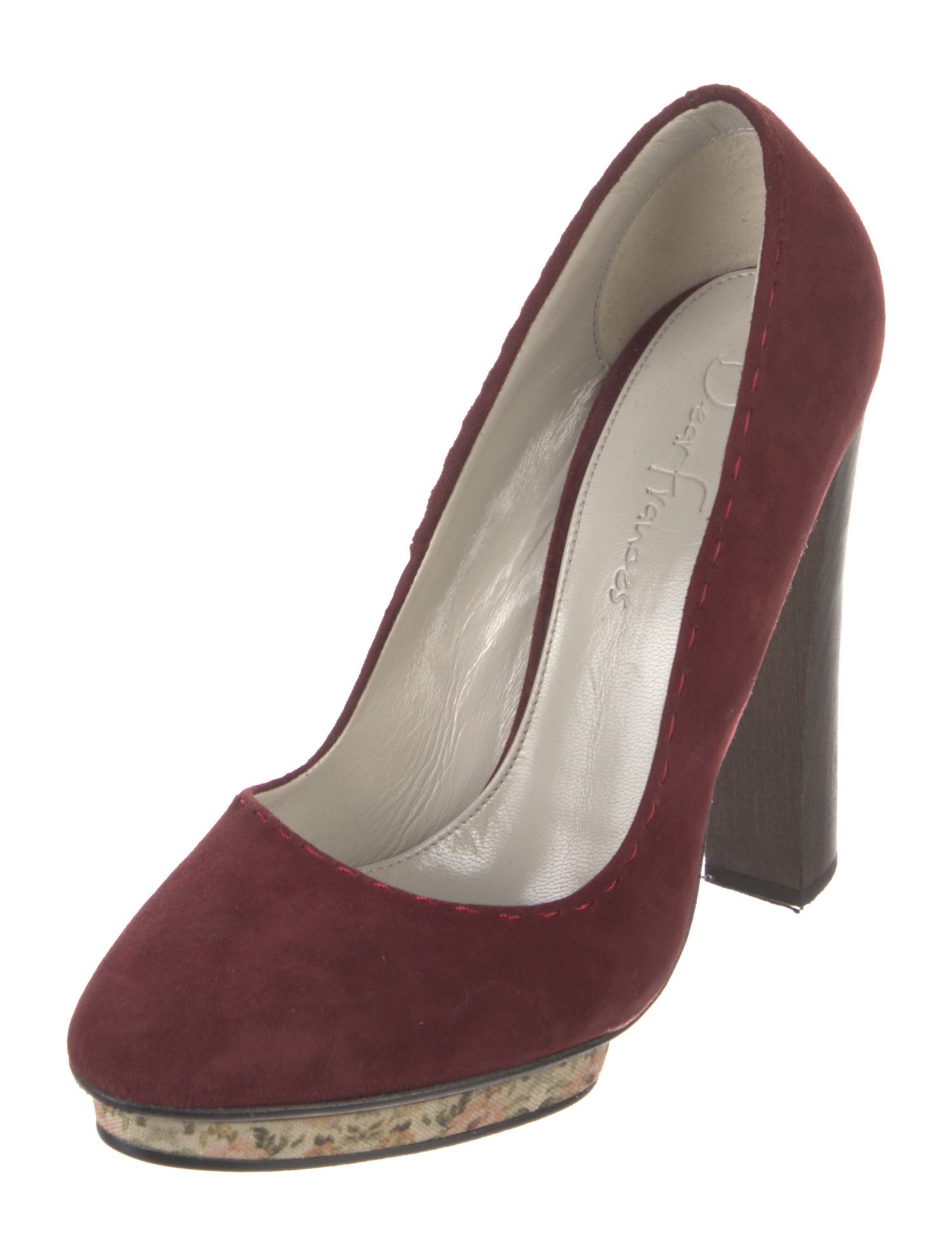 Dear Frances Suede Pumps