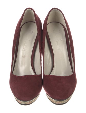 Dear Frances Suede Pumps