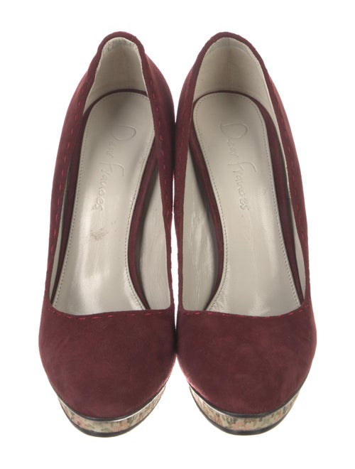 Dear Frances Suede Pumps