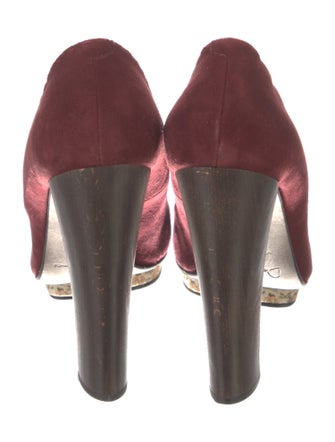 Dear Frances Suede Pumps