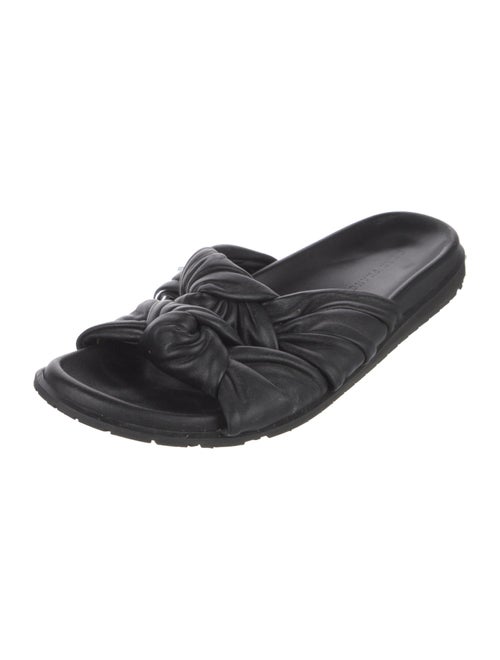 Dear Frances Leather Slides