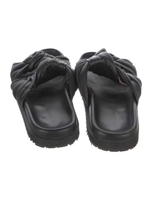 Dear Frances Leather Slides