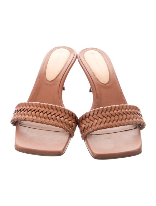 Dear Frances Leather Slides