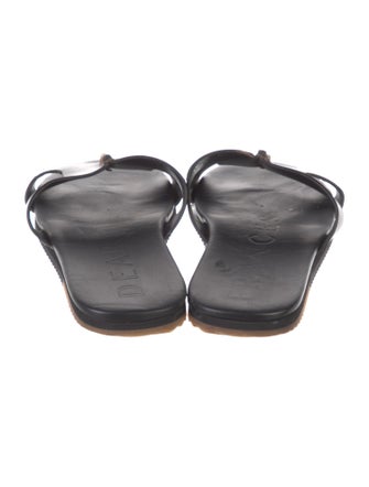 Dear Frances Leather Slides