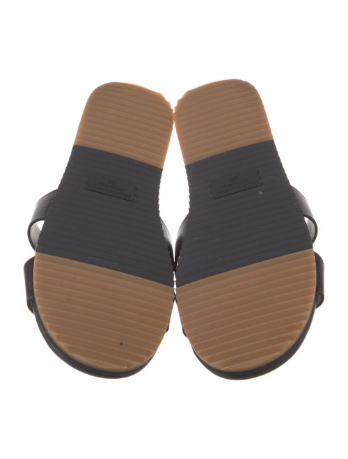 Dear Frances Leather Slides