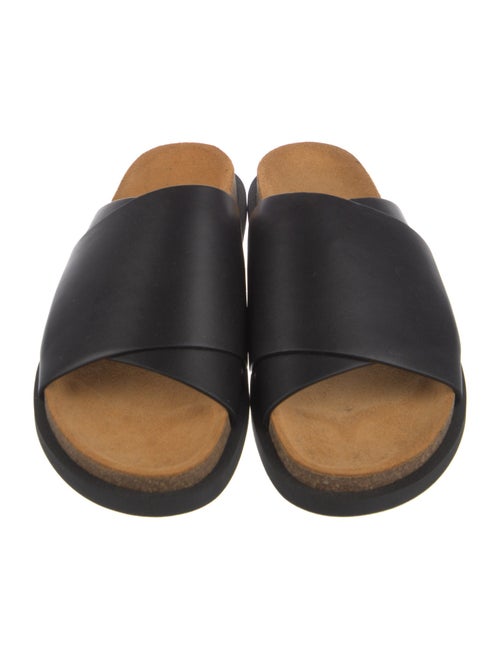 Dear Frances Leather Slides