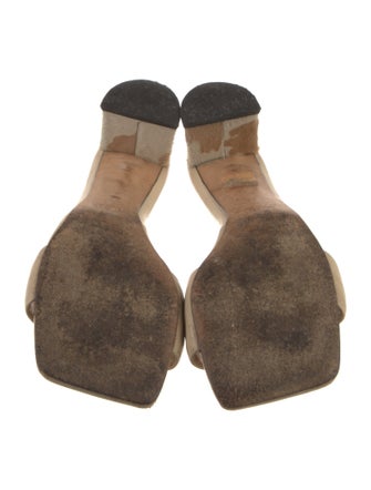 Dear Frances Leather Slides