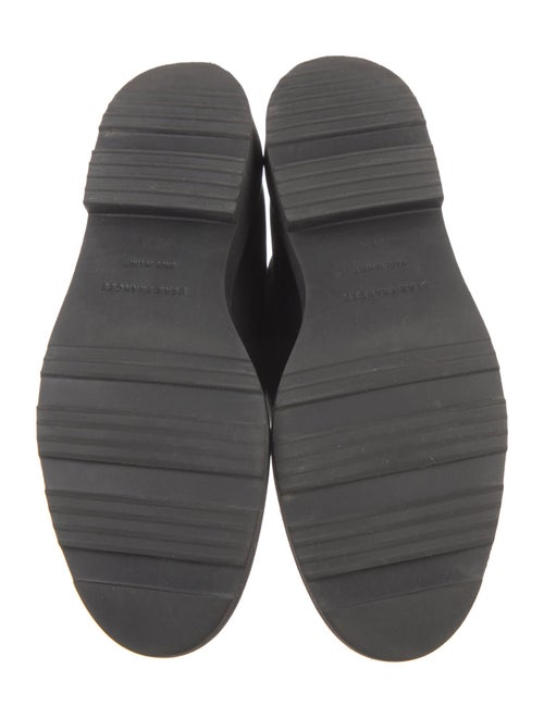 Dear Frances Leather Combat Boots