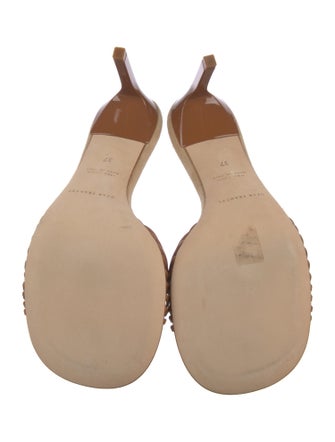 Dear Frances Leather Slides