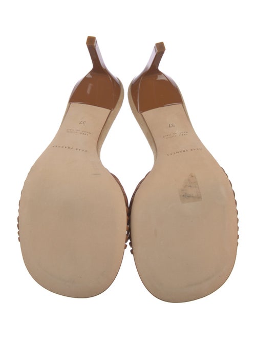 Dear Frances Leather Slides