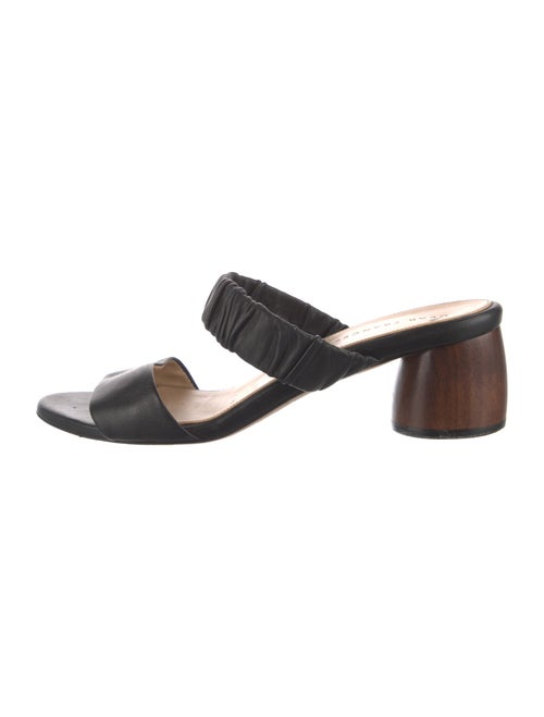 Dear Frances Leather Slides