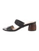 Dear Frances Leather Slides