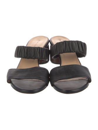 Dear Frances Leather Slides
