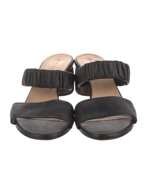 Dear Frances Leather Slides