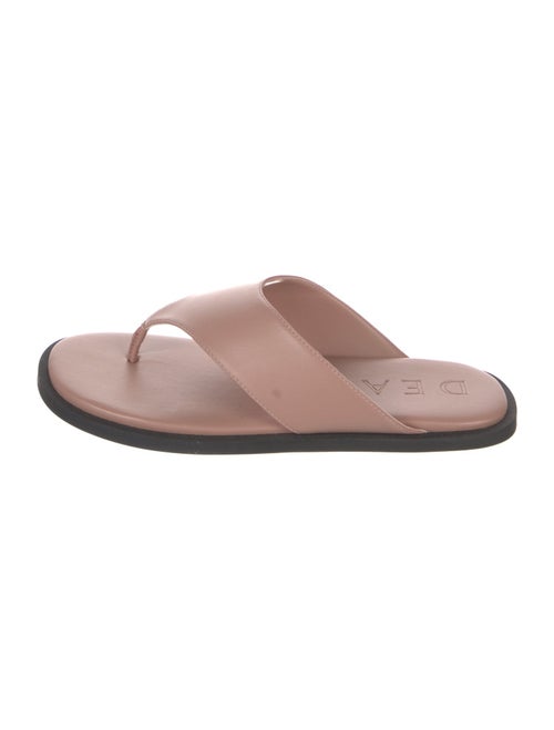 Dear Frances Leather Slides