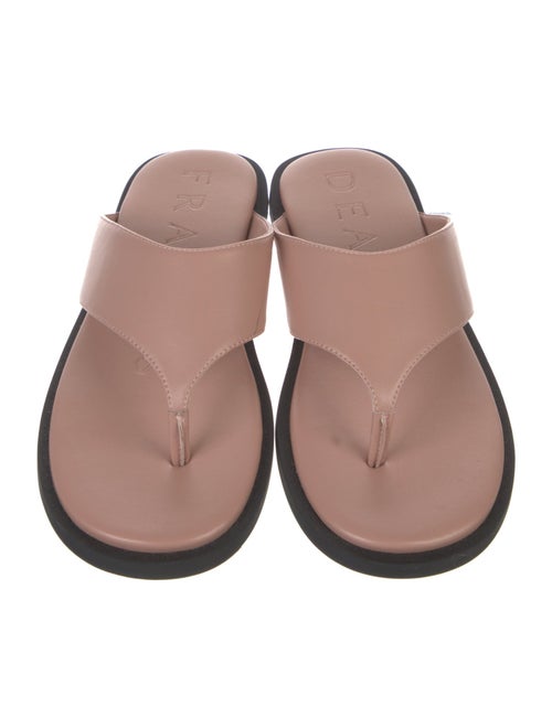 Dear Frances Leather Slides