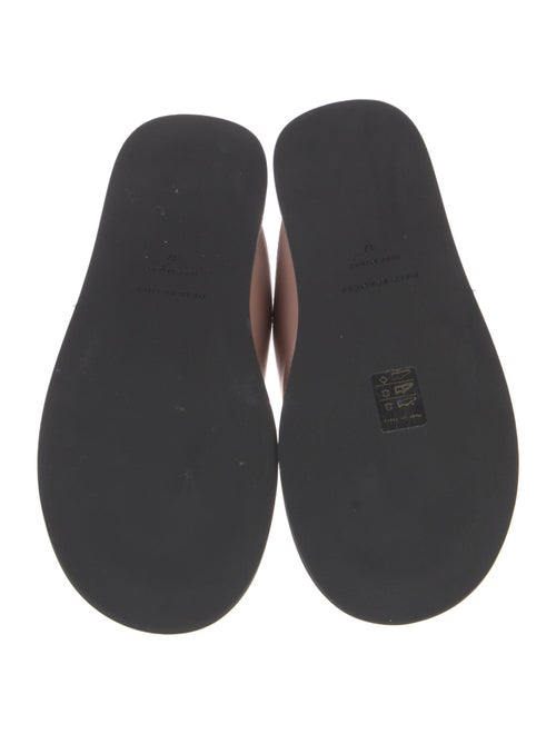 Dear Frances Leather Slides