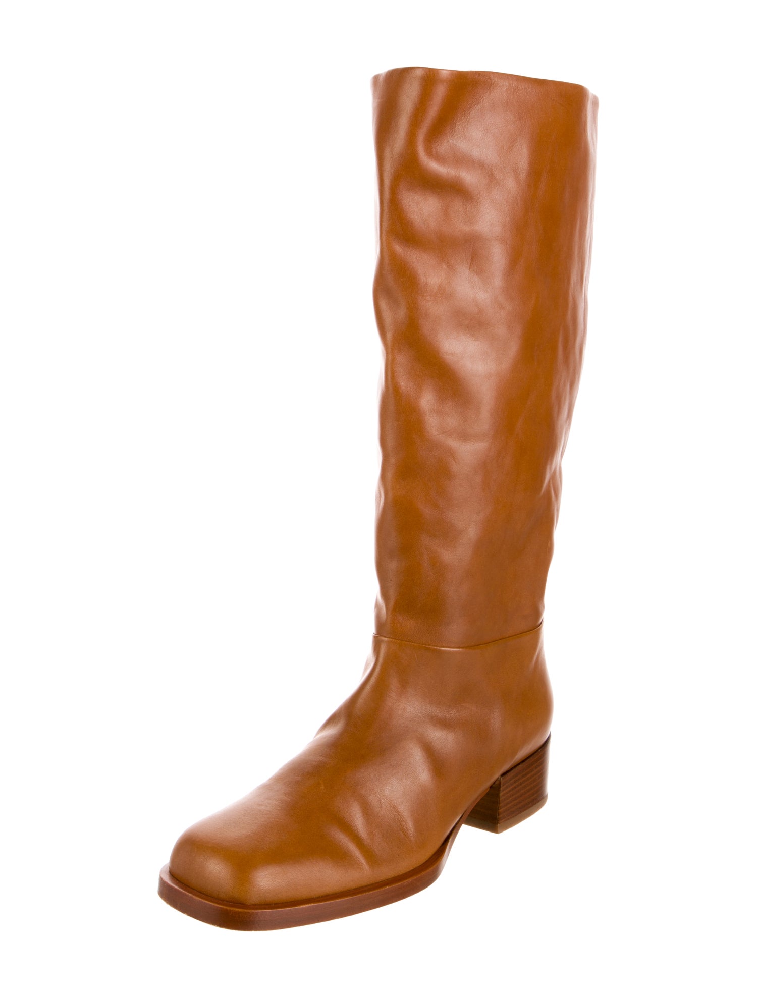 Dear Frances Leather Riding Boots