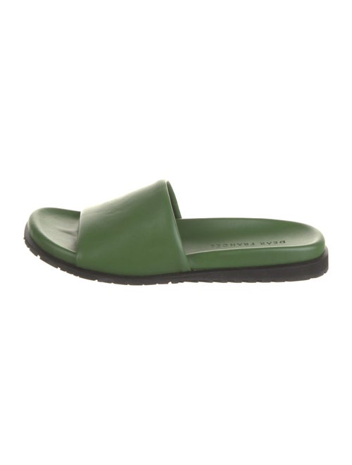 Dear Frances Leather Slides