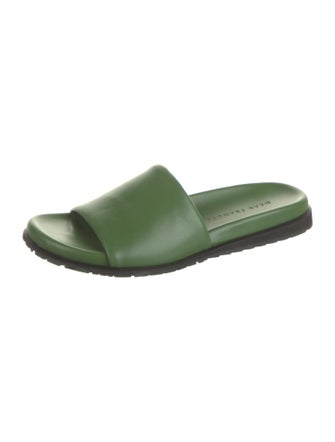 Dear Frances Leather Slides