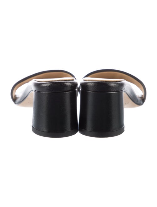 Dear Frances Leather Slides