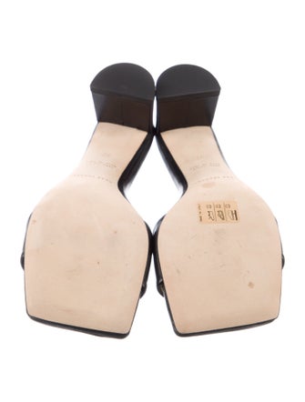 Dear Frances Leather Slides