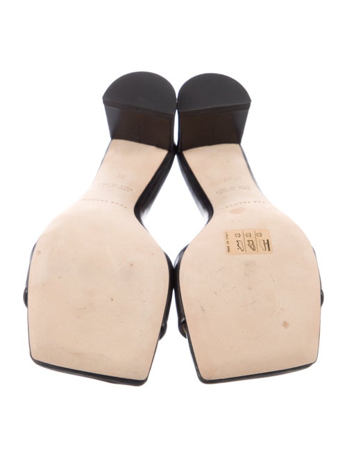 Dear Frances Leather Slides