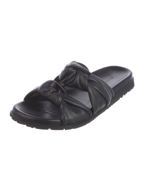 Dear Frances Leather Slides