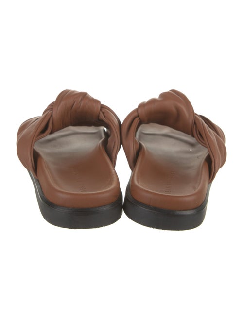 Dear Frances Leather Slides