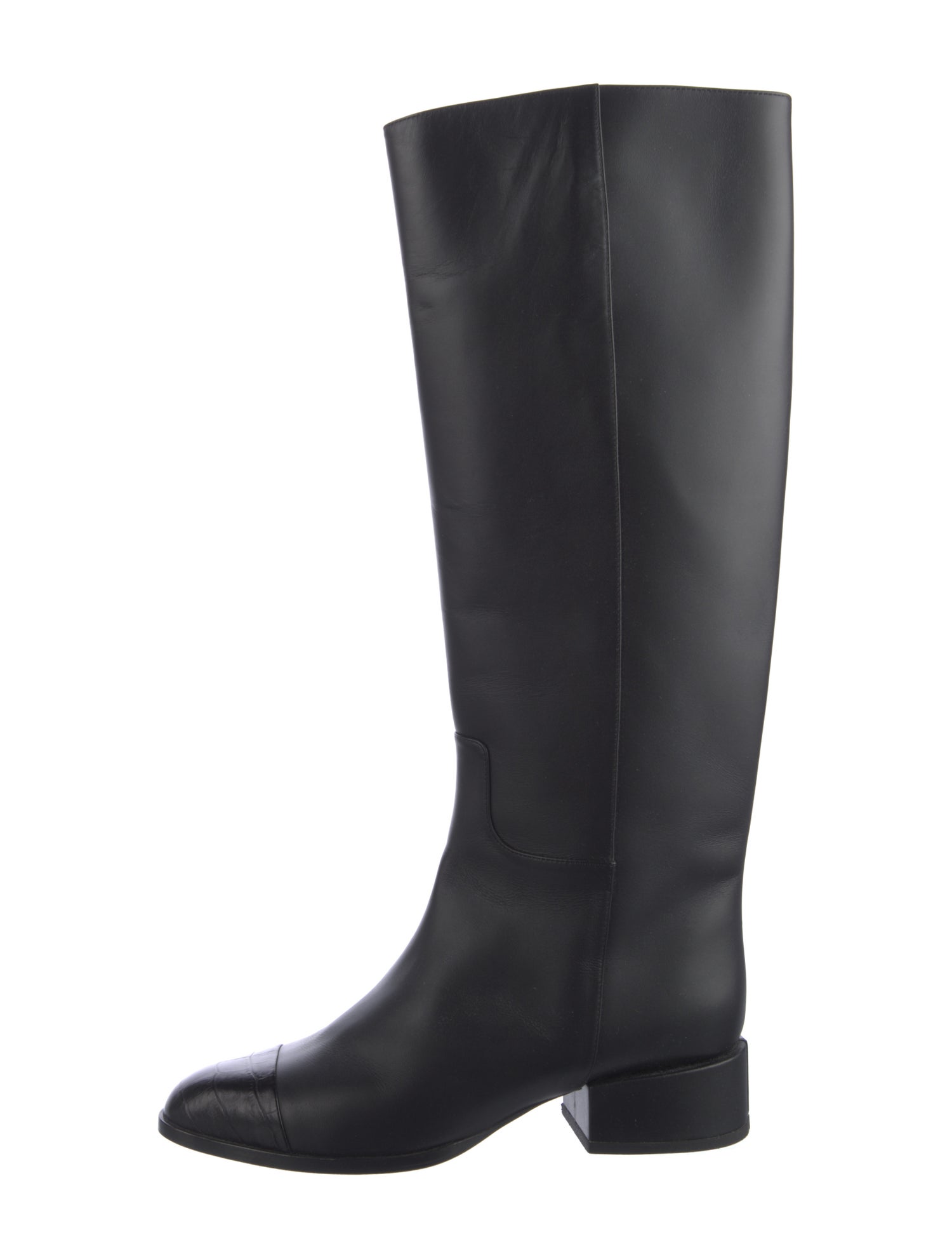 Dear Frances Leather Riding Boots