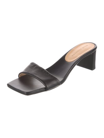 Dear Frances Leather Slides