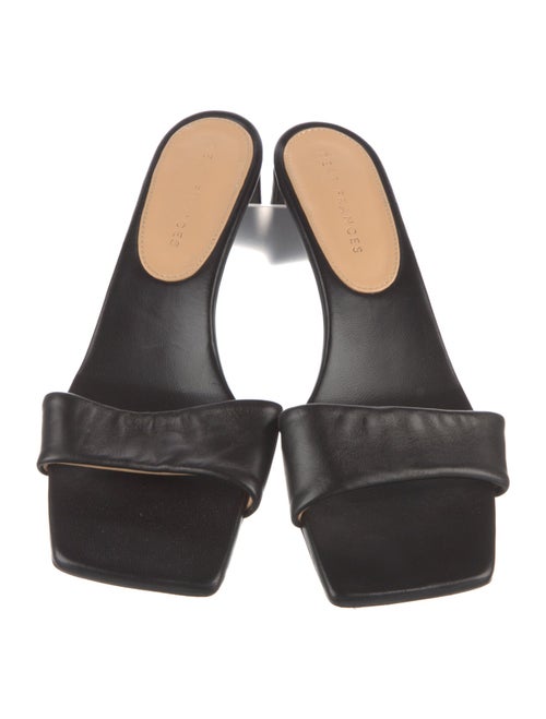 Dear Frances Leather Slides