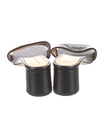 Dear Frances Leather Slides