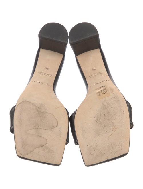 Dear Frances Leather Slides