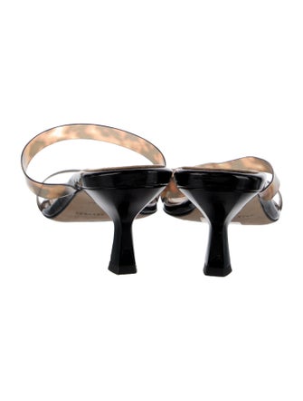 Dear Frances Patent Leather Tie-Dye Print Slides