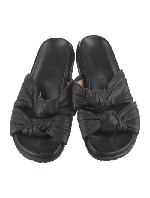 Dear Frances Leather Slides