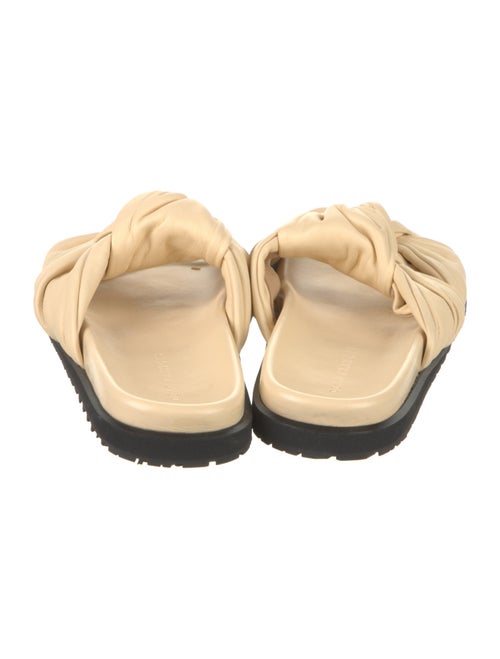 Dear Frances Leather Slides