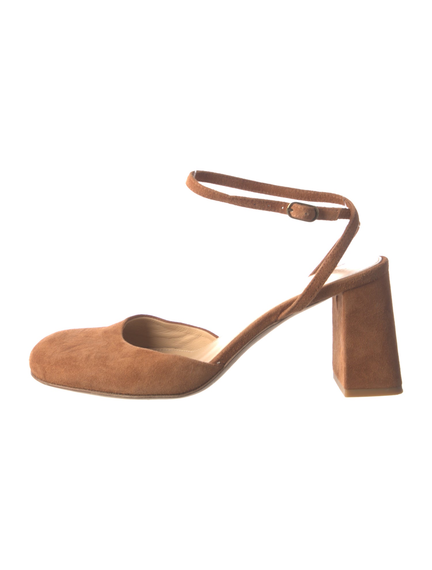 Dear Frances Suede D'Orsay Pumps