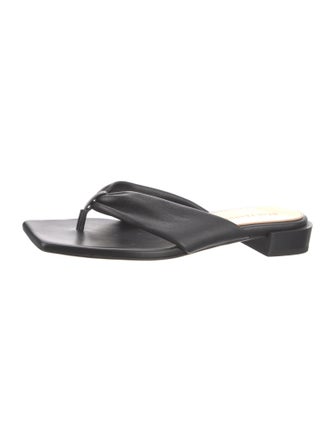 Dear Frances Leather Slides