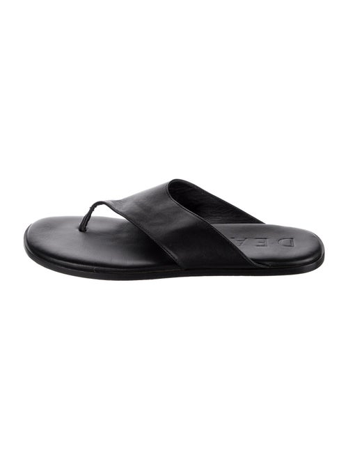 Dear Frances Leather Slides